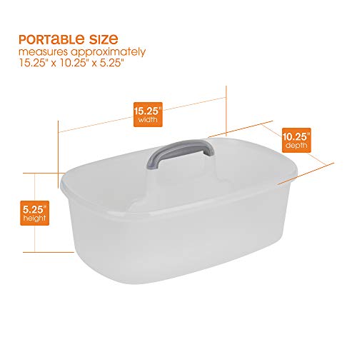 Multipurpose Cleaning Storage Caddy with Handle