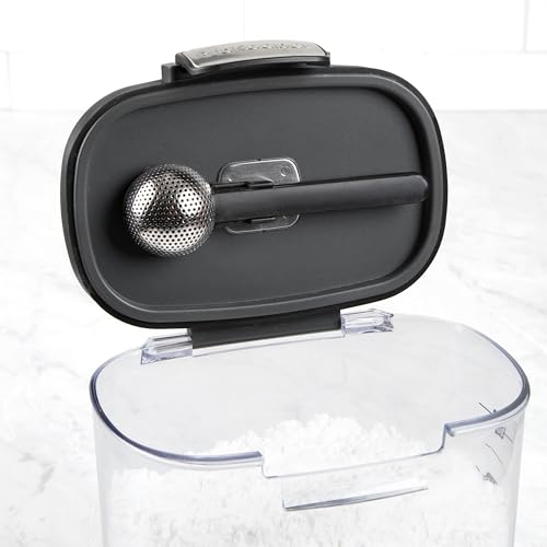ProKeeper+ Airtight Food Storage Container Set – Clear Plastic Flour and Sugar Canister Set with Magnetic Accessories for Kitchen Organization