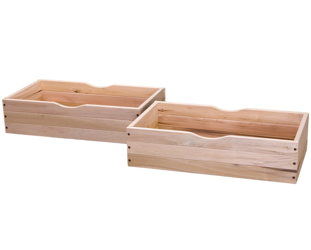 Rolling Under Bed Storage Drawer - Set of 2