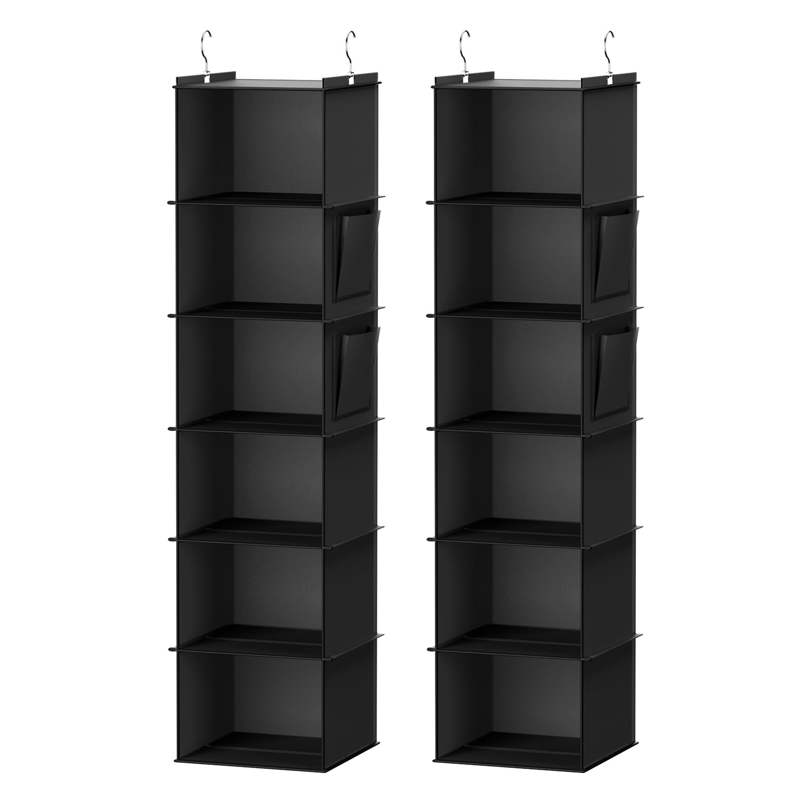 YOUDENOVA Hanging Closet Organizer, Hanging Storage Shelves