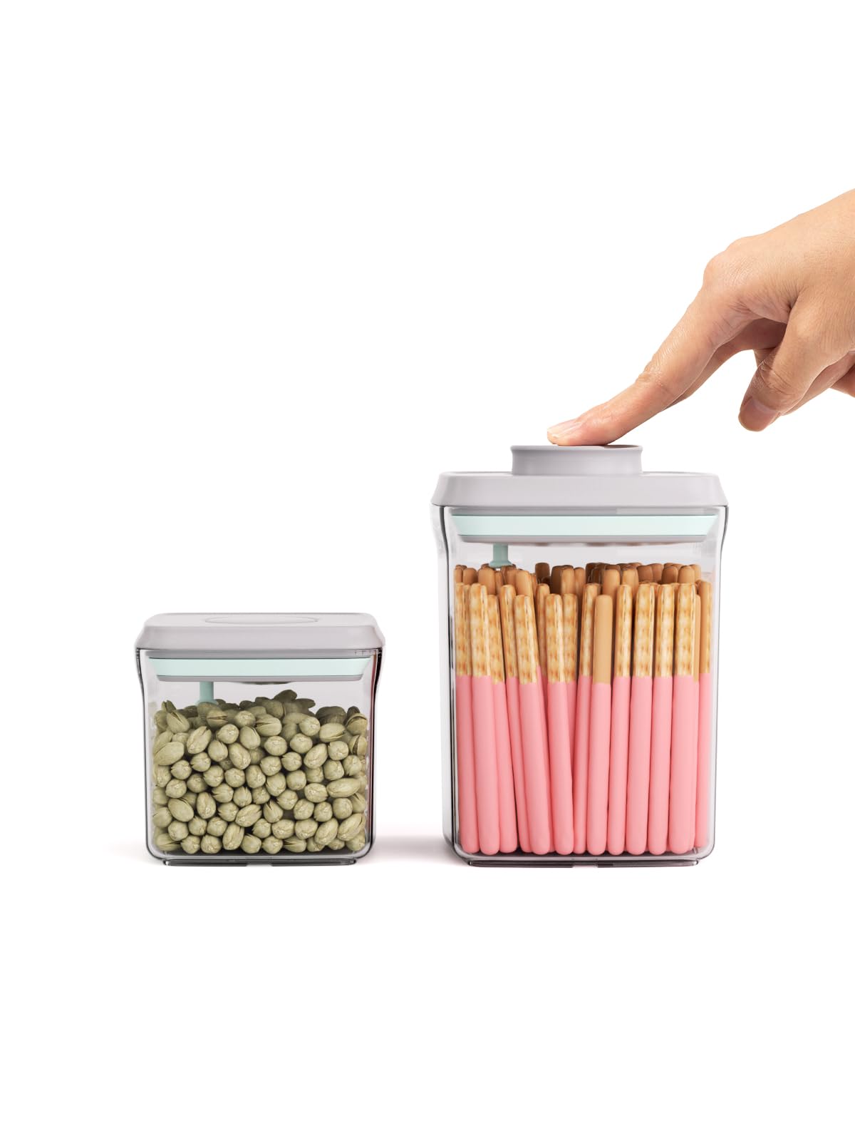 Tourdeus Food Storage Containers with Lid, Airtight Pantry Canisters