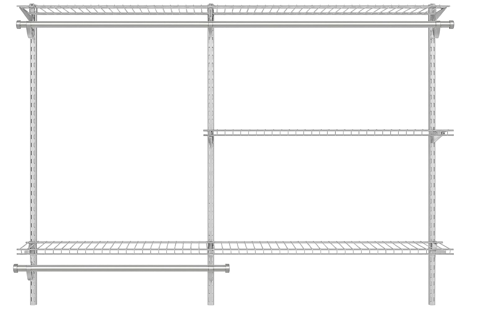Rubbermaid FastTrack Closet Kit