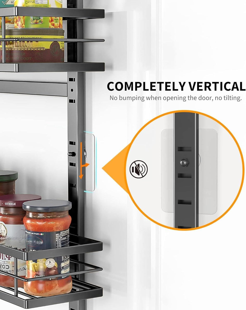 Moforoco 9-Tier Over The Door Pantry Organizer, Pantry Organization And Storage, Black Metal Hanging Spice Rack Shelves Door, Home & Kitchen Essentials, Laundry Room Bathroom Organization