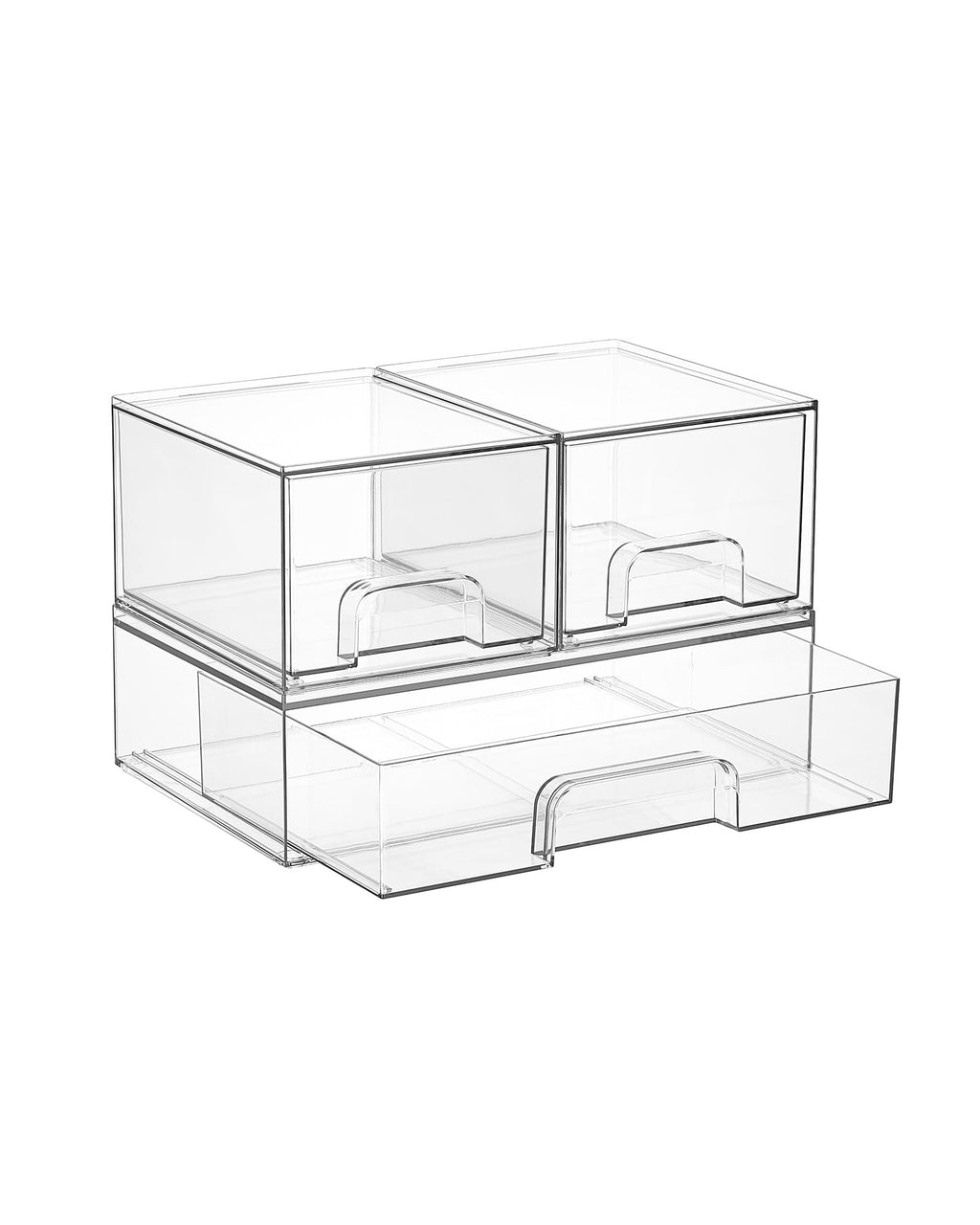 Vtopmart Stackable Storage Drawers Set