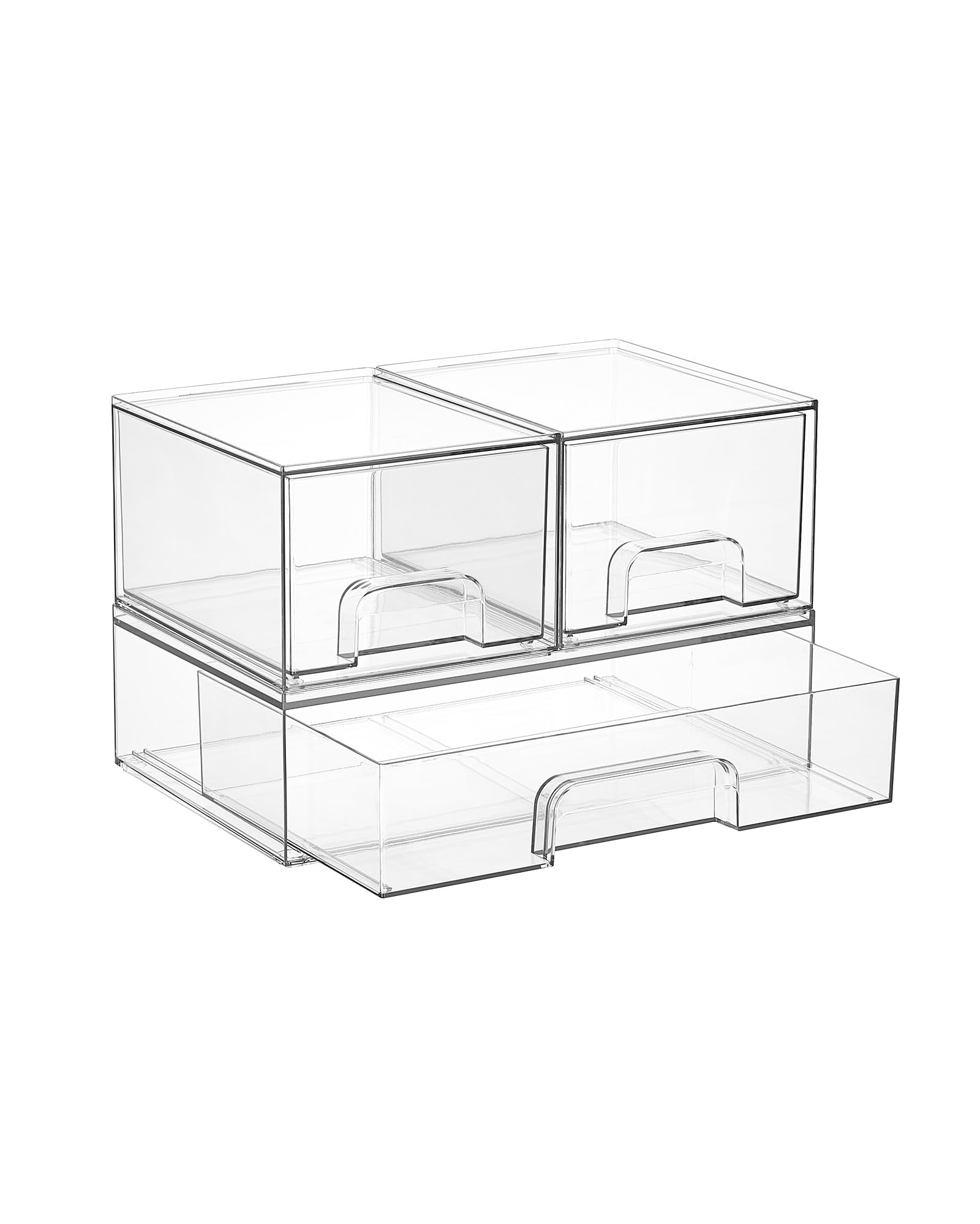 Vtopmart Stackable Storage Drawers Set