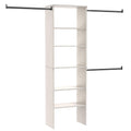 ClosetMaid SuiteSymphony Wood Closet Organizer Starter Kit with Tower
