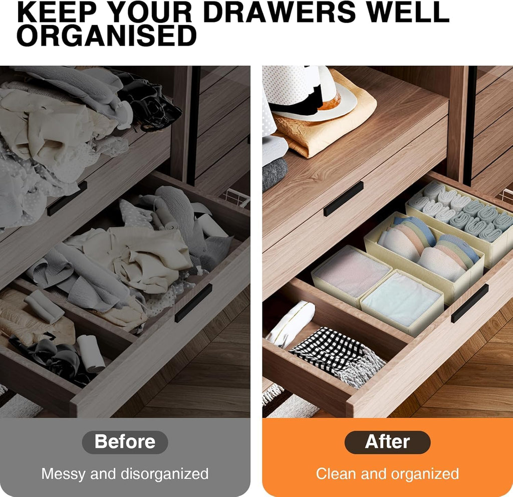 DIMJ Drawer Organizer Clothes