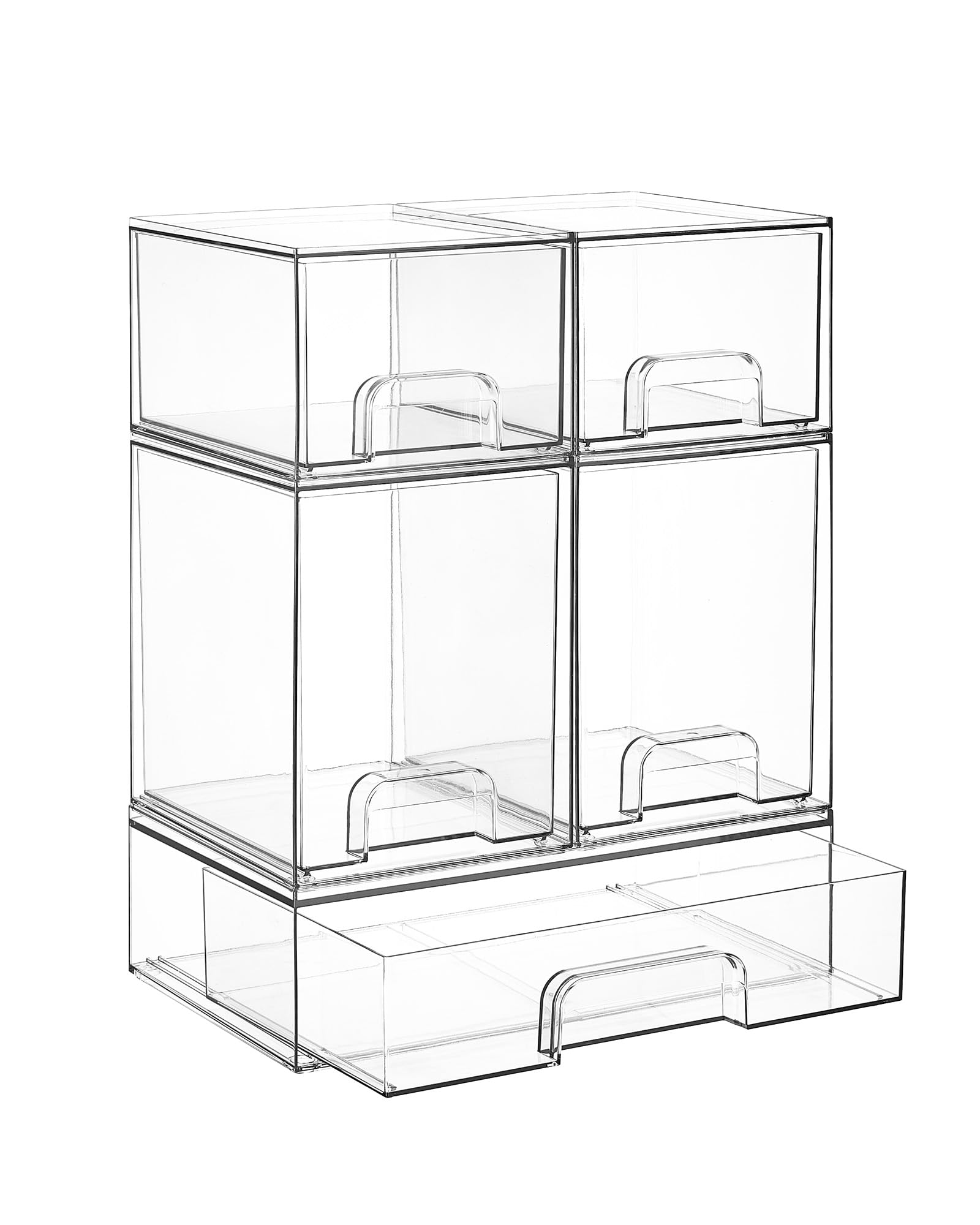 Vtopmart Stackable Storage Drawers Set