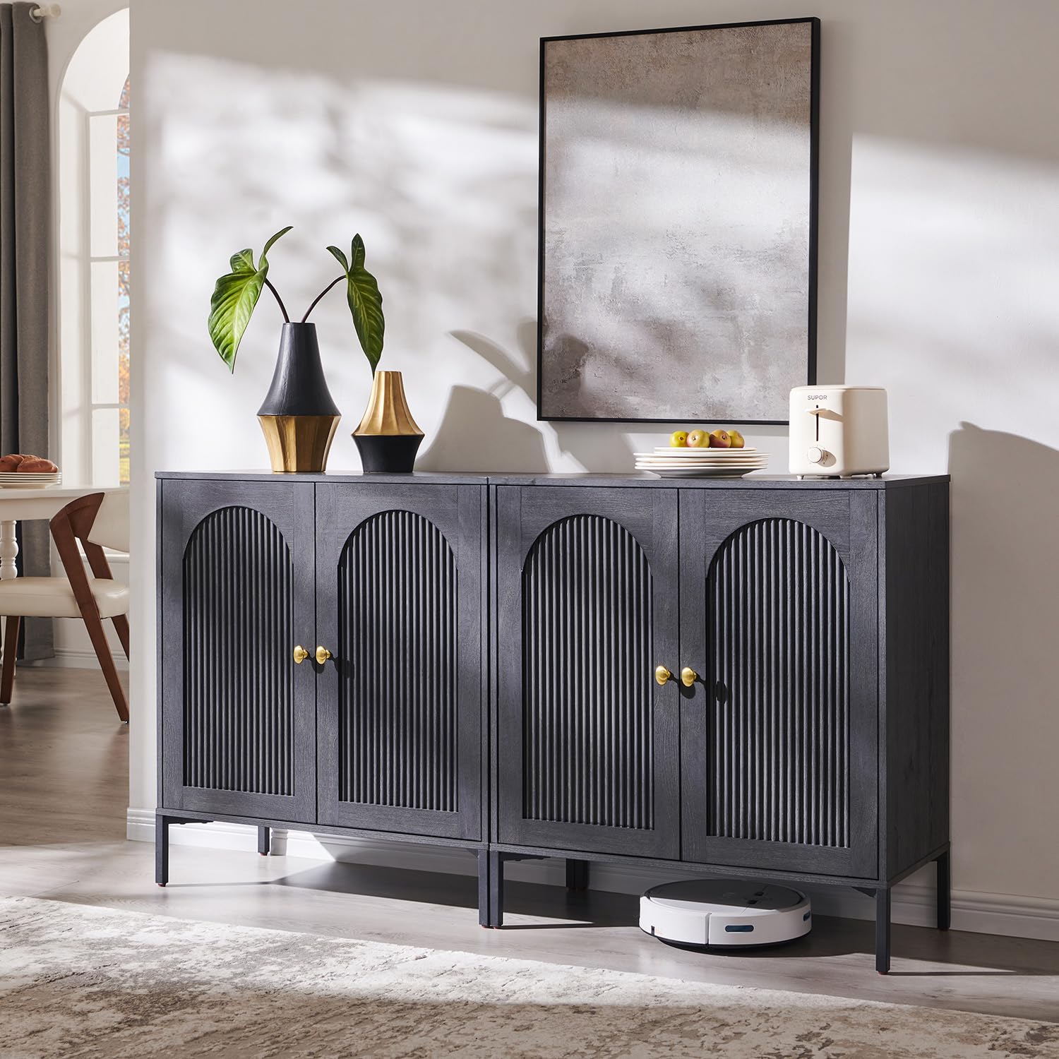 IFGET Modern Buffet Cabinet with Storage