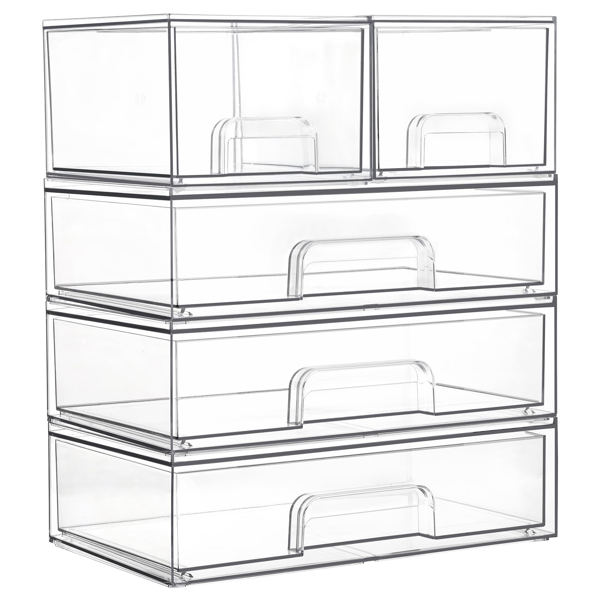 Vtopmart Stackable Storage Drawers Set