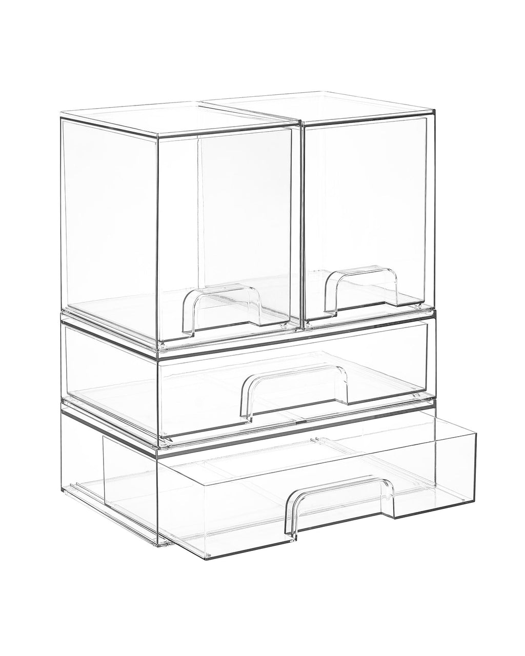 Vtopmart Stackable Storage Drawers Set