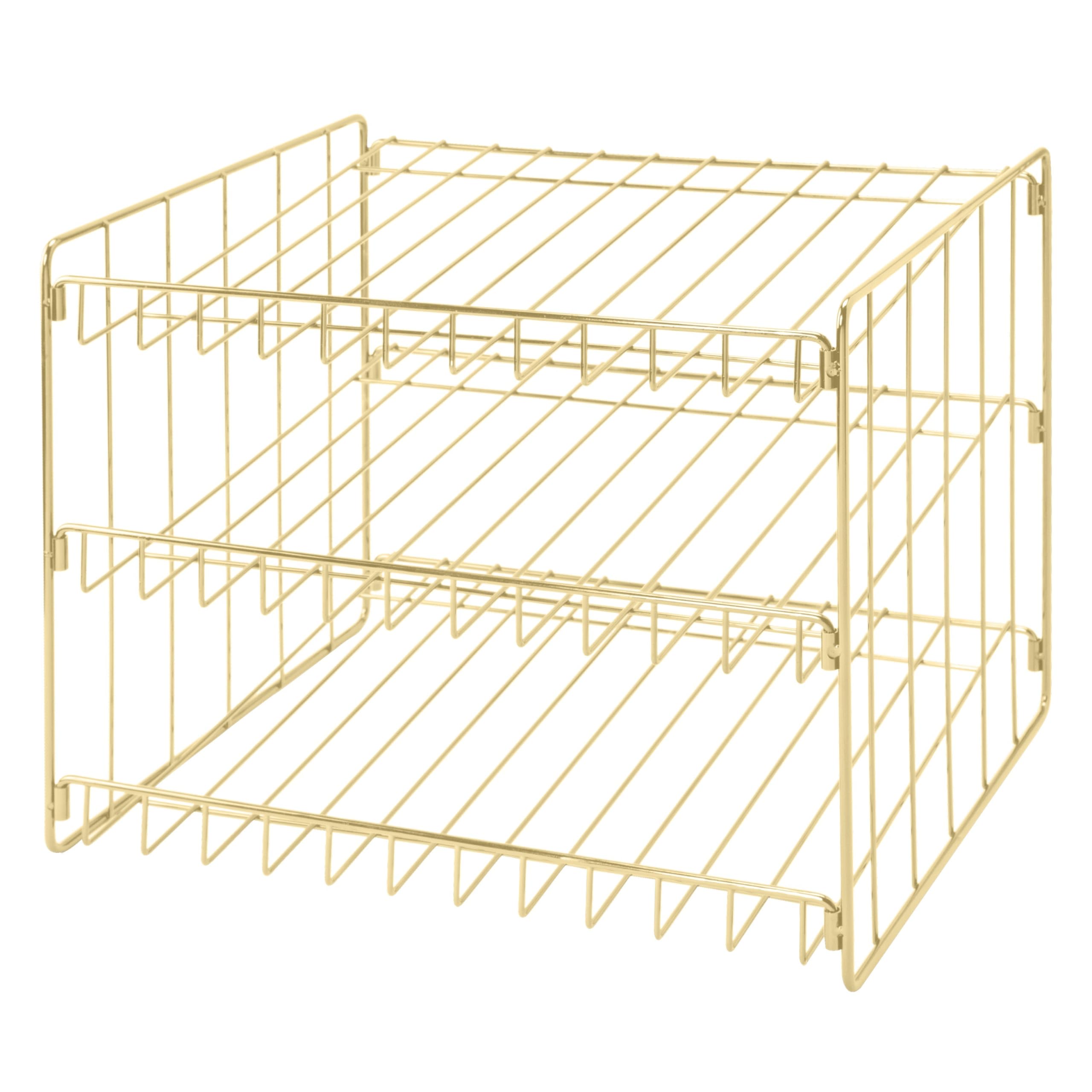 Kitchen Details 3 Tier Can Storage Organizer Rack