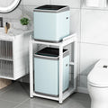 Heavy Duty Washer Dryer Stacking Rack Stand - 2-Tier Space-Saving Storage Shelves for Laundry, Over Washer & Dryer Utility Rack, Holds 220lbs, Durable Organization Solution