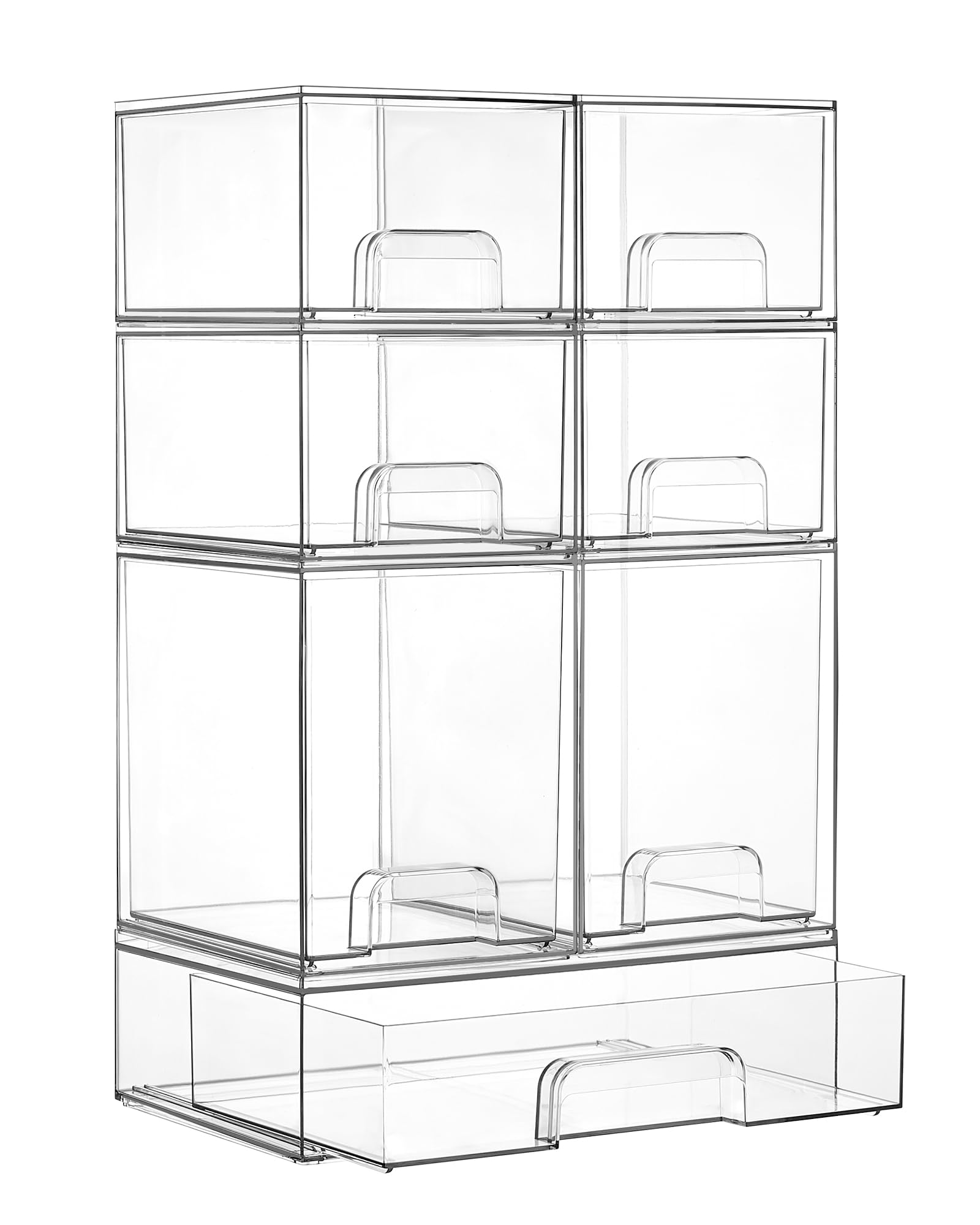 Vtopmart Stackable Storage Drawers Set