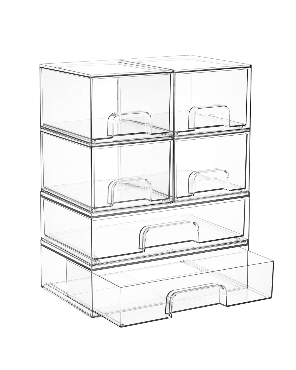 Vtopmart Stackable Storage Drawers Set