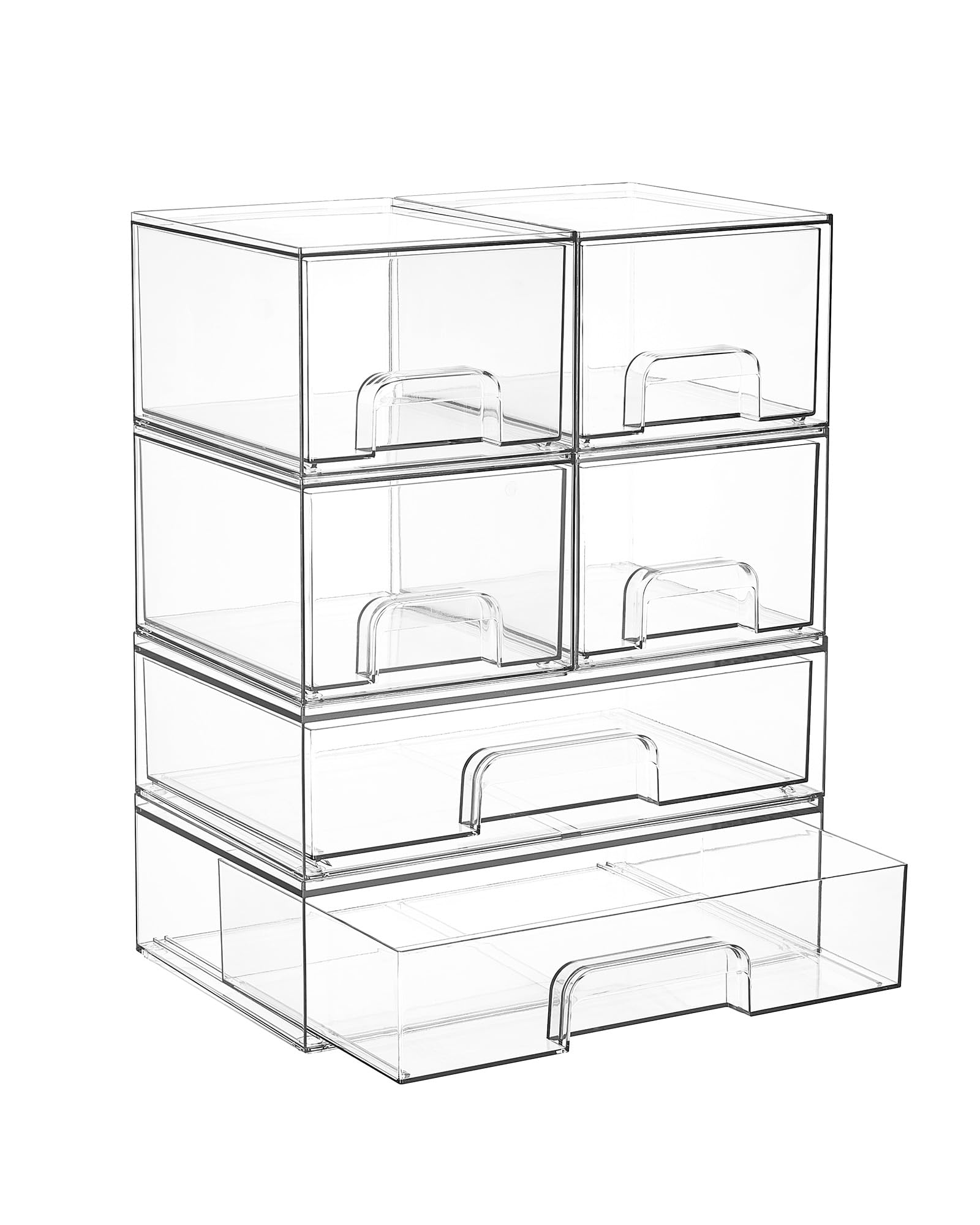 Vtopmart Stackable Storage Drawers Set