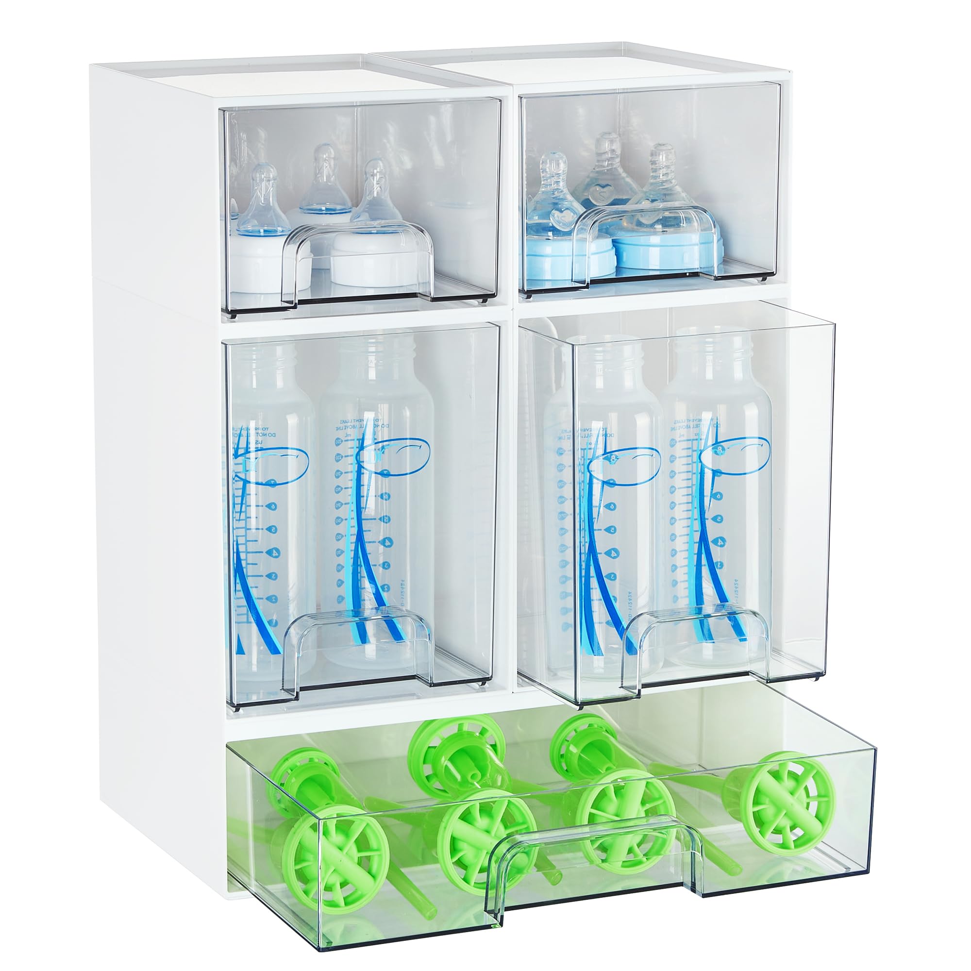 Vtopmart Stackable Storage Drawers Set