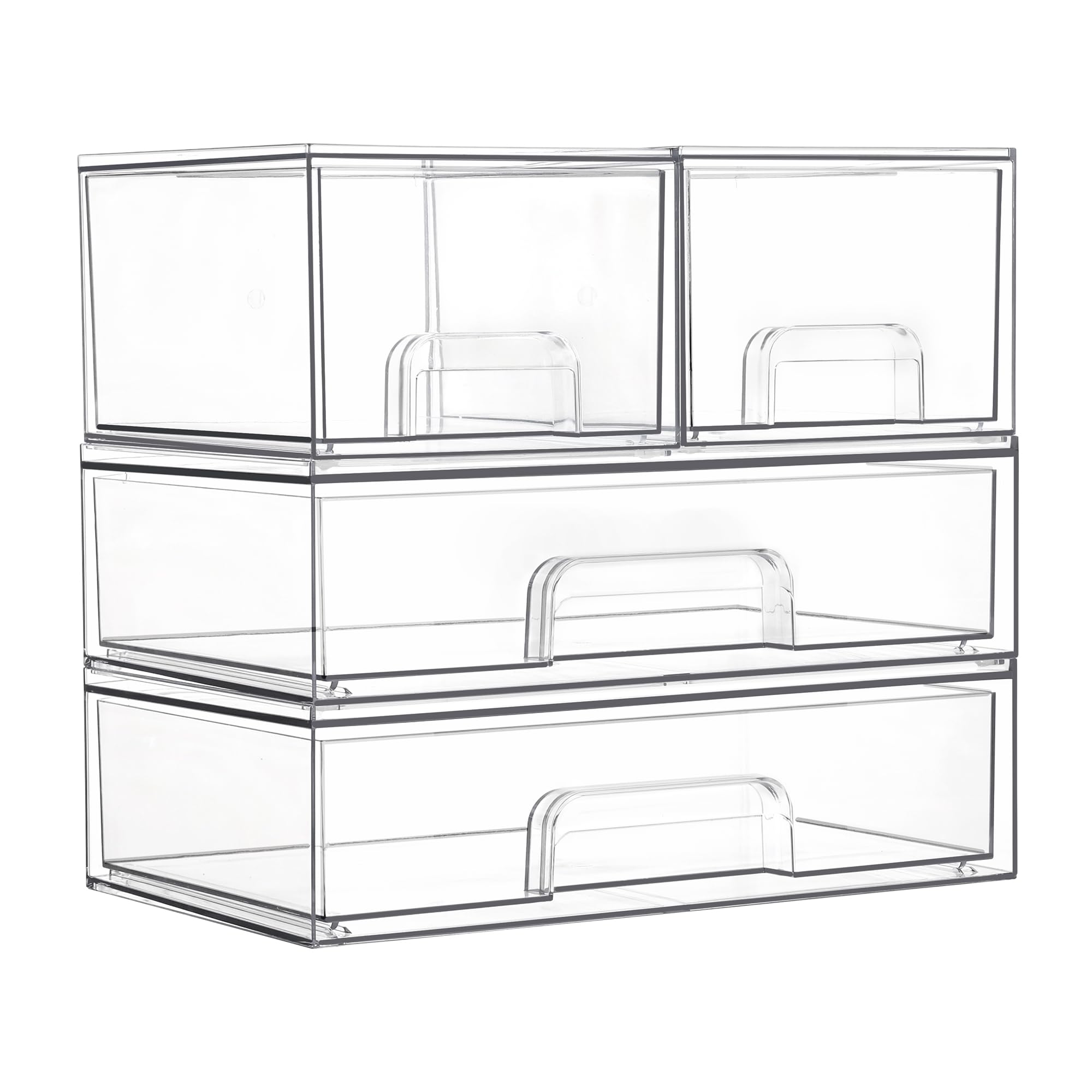 Vtopmart Stackable Storage Drawers Set
