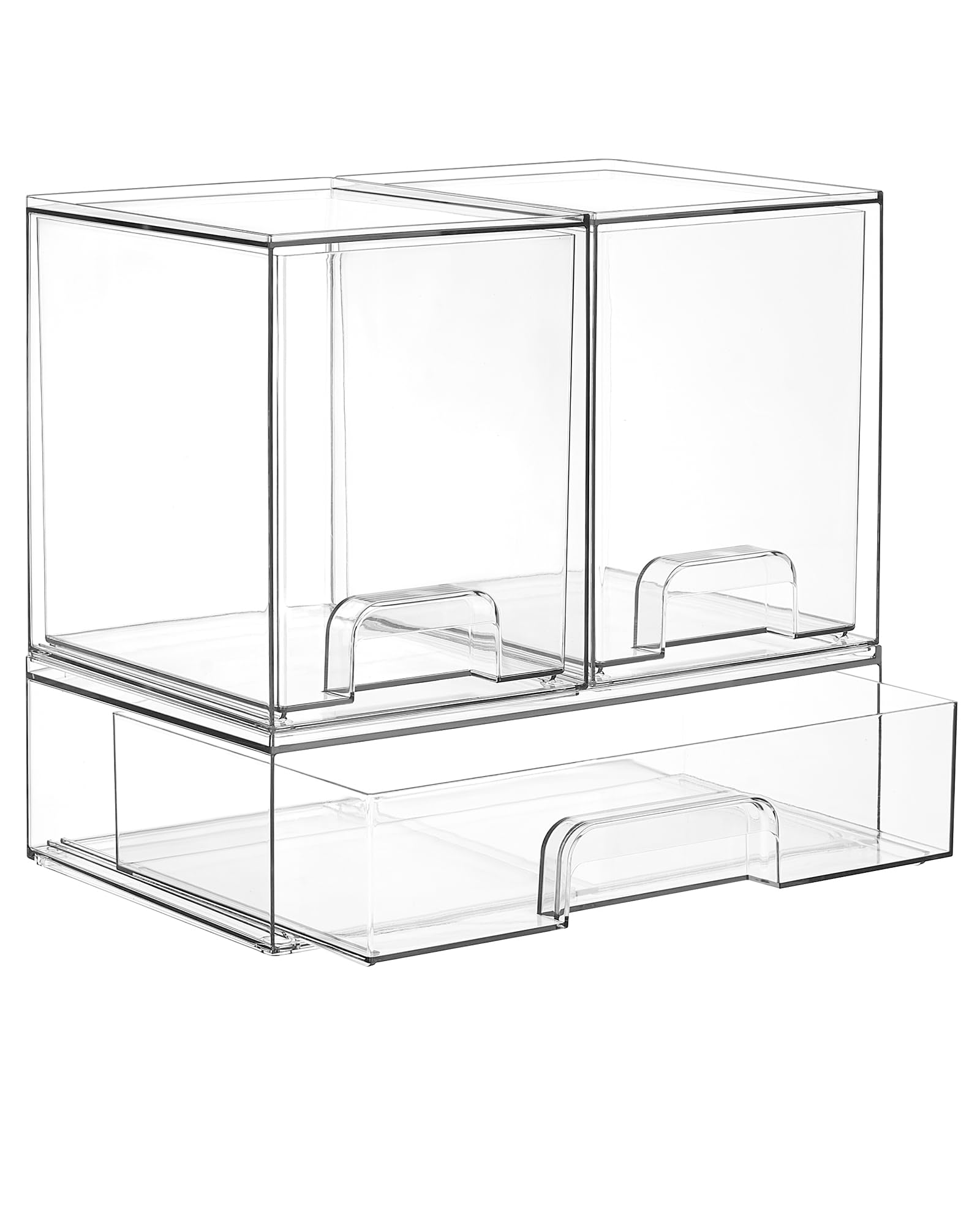 Vtopmart Stackable Storage Drawers Set