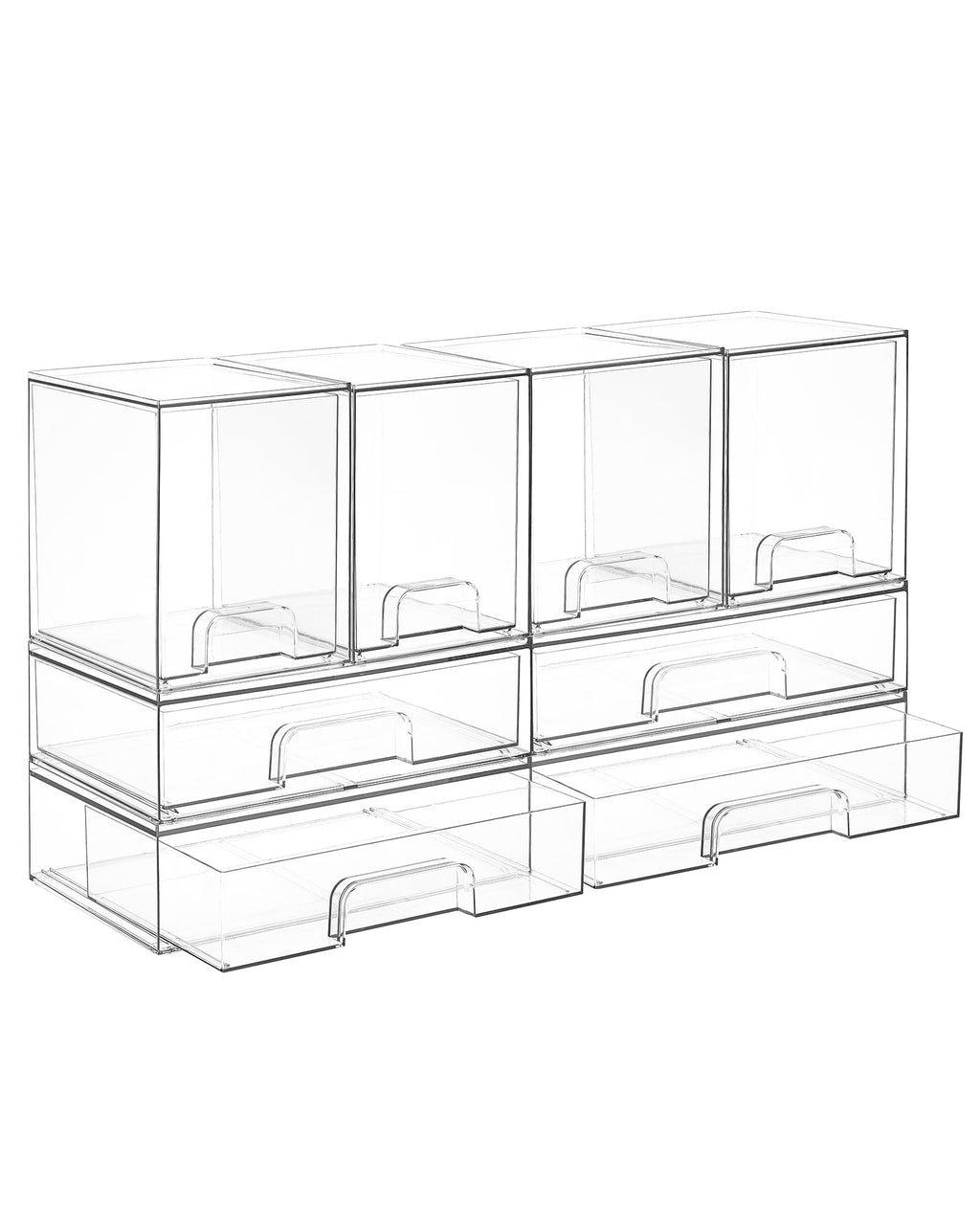 Vtopmart Stackable Storage Drawers Set