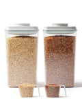 Tourdeus Food Storage Containers with Lid, Airtight Pantry Canisters