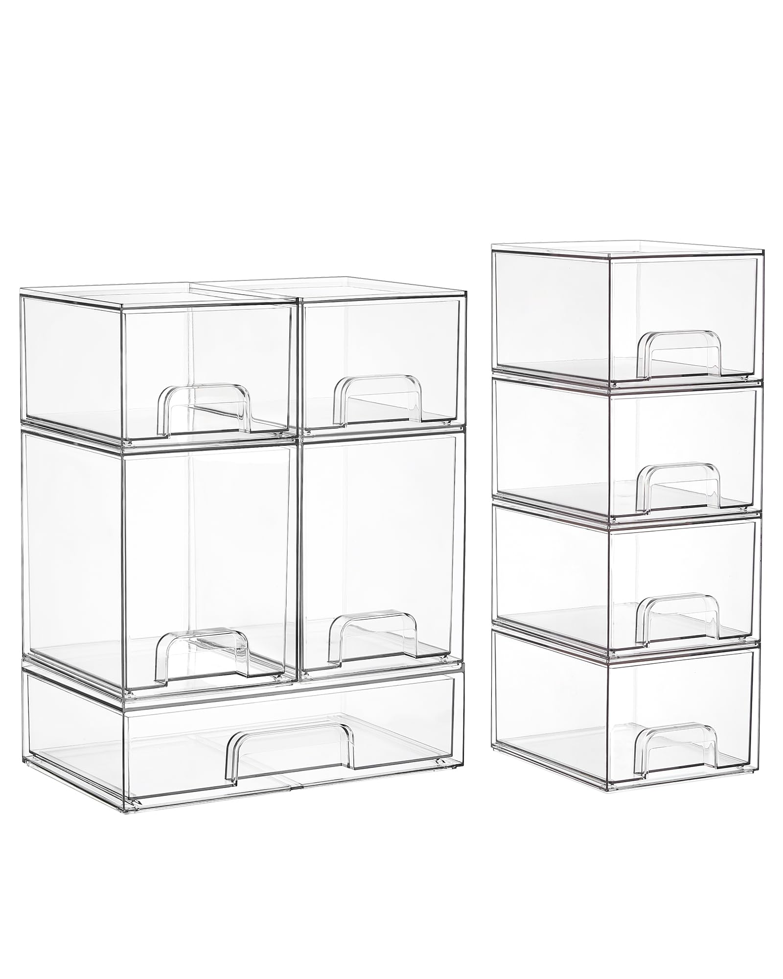 Vtopmart Stackable Storage Drawers Set