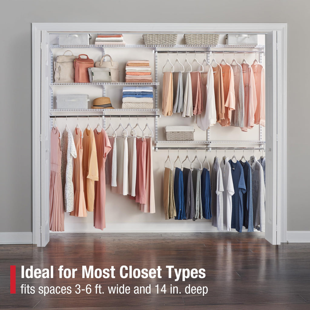 Rubbermaid FastTrack Closet Kit