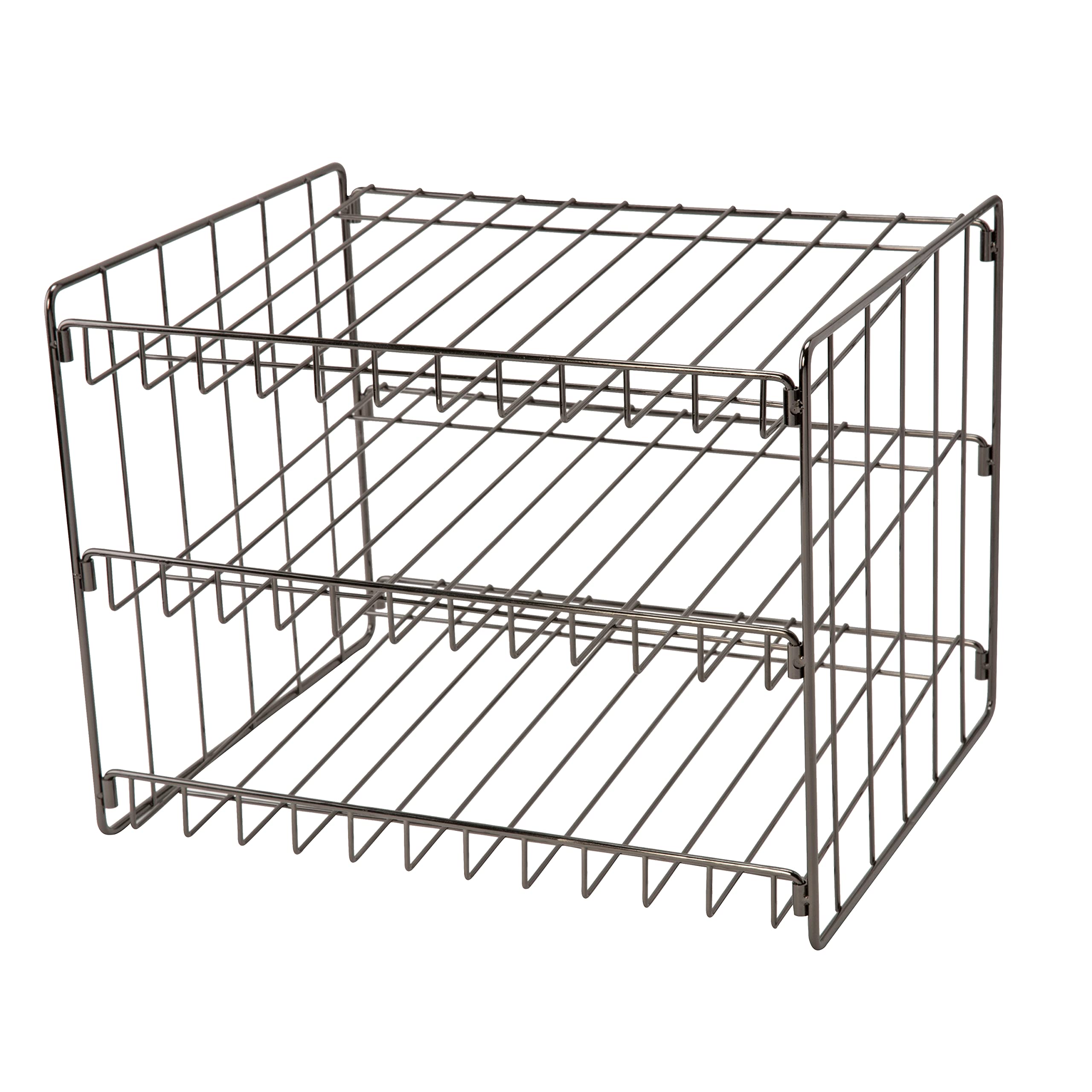 Kitchen Details 3 Tier Can Storage Organizer Rack