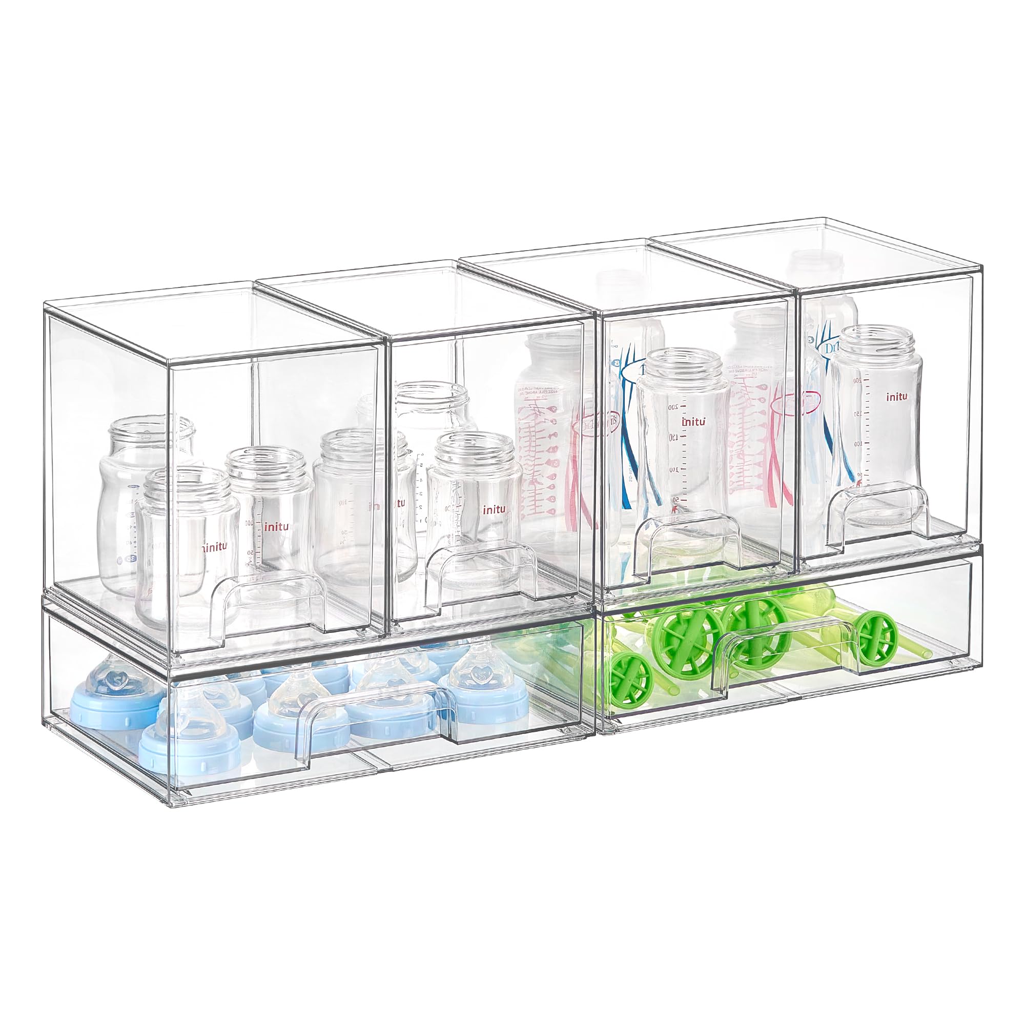 Vtopmart Stackable Storage Drawers Set