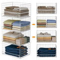 Closet Shelf Organizer Basket for Closet