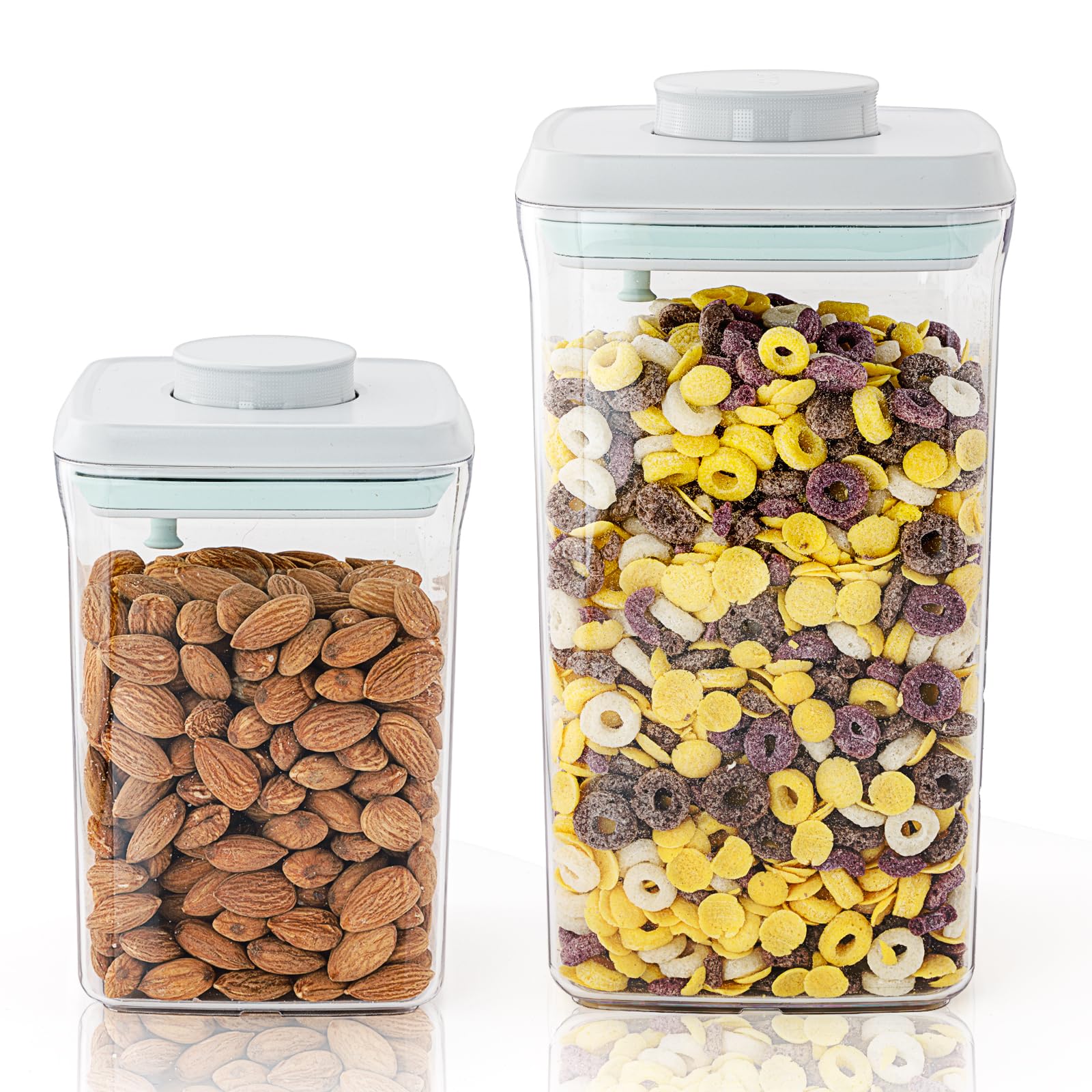 Tourdeus Food Storage Containers with Lid, Airtight Pantry Canisters
