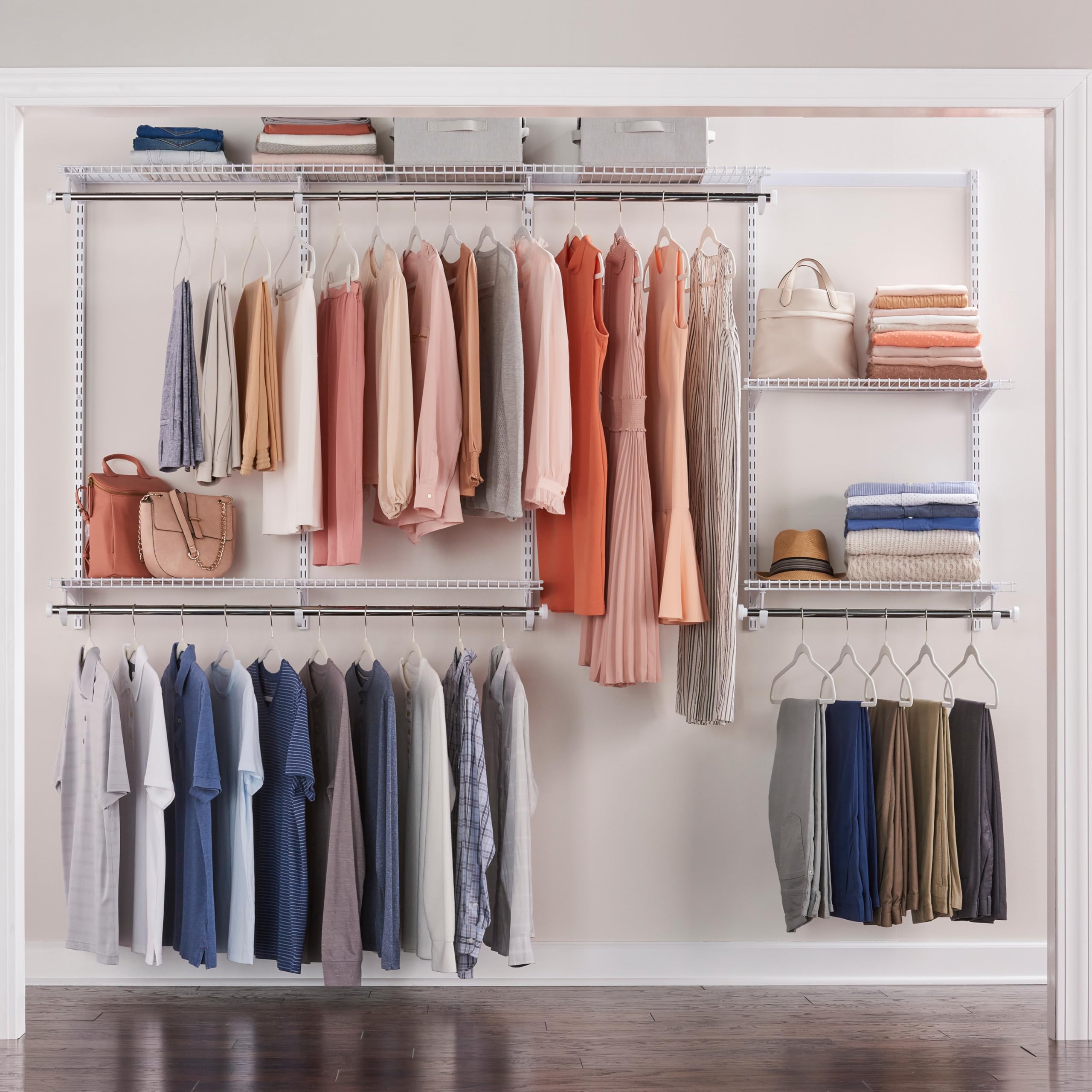 Rubbermaid FastTrack Closet Kit