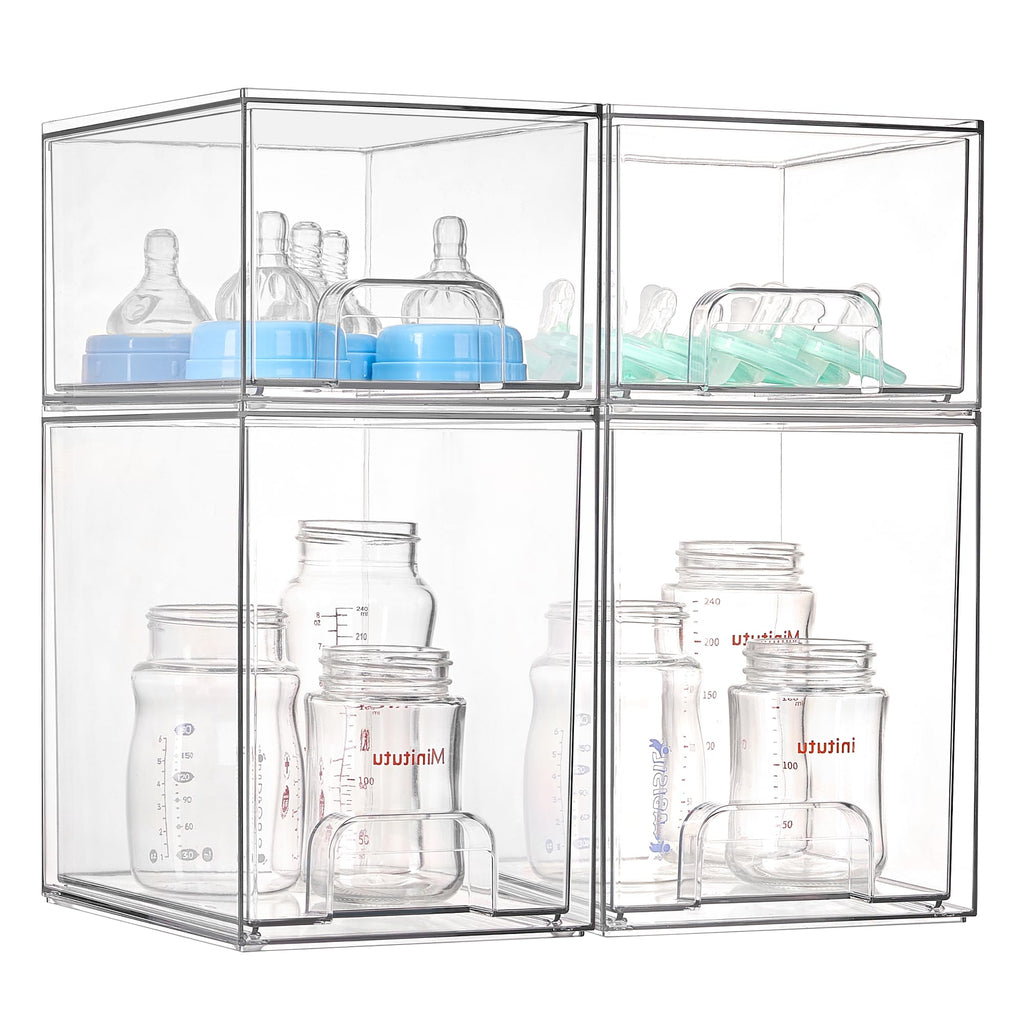 Vtopmart Stackable Storage Drawers Set