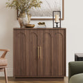 Modern Sideboard Cabinet with Storage Shelves